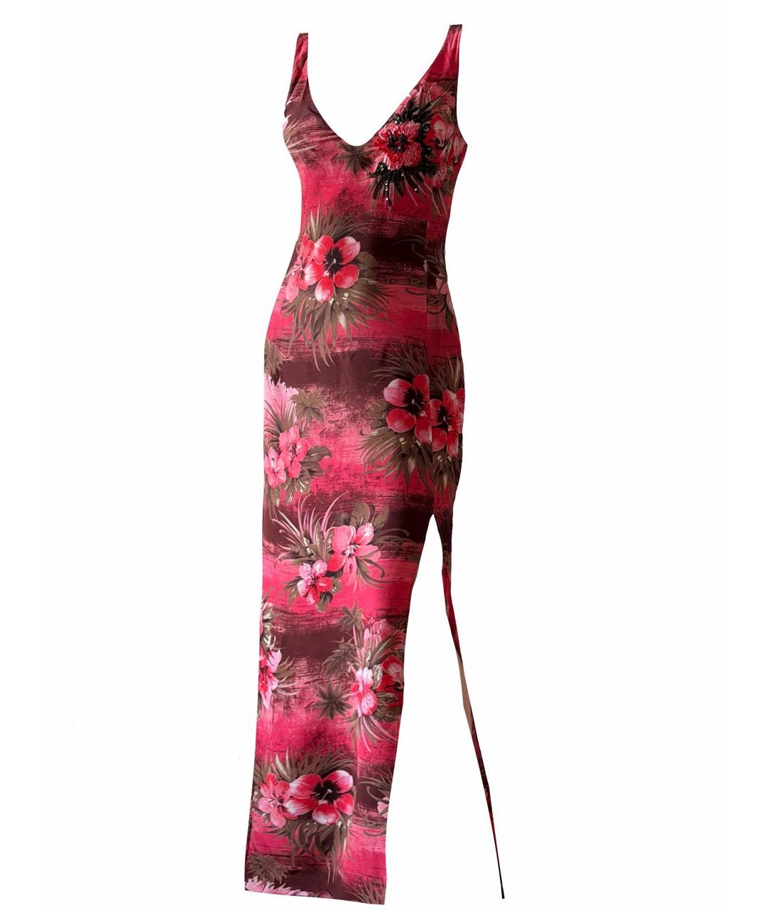 BLUMARINE Мульти шелковый сарафан, фото 9