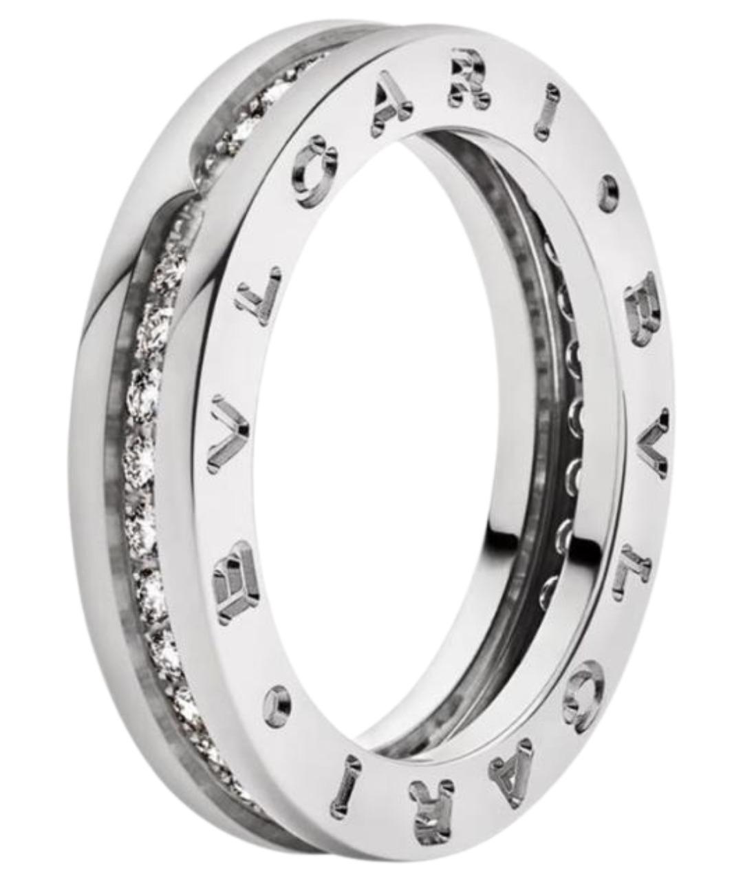 BVLGARI Серебряное кольцо из белого золота, фото 1