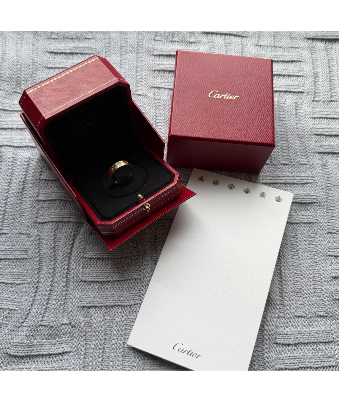 CARTIER Золотое кольцо из желтого золота, фото 2