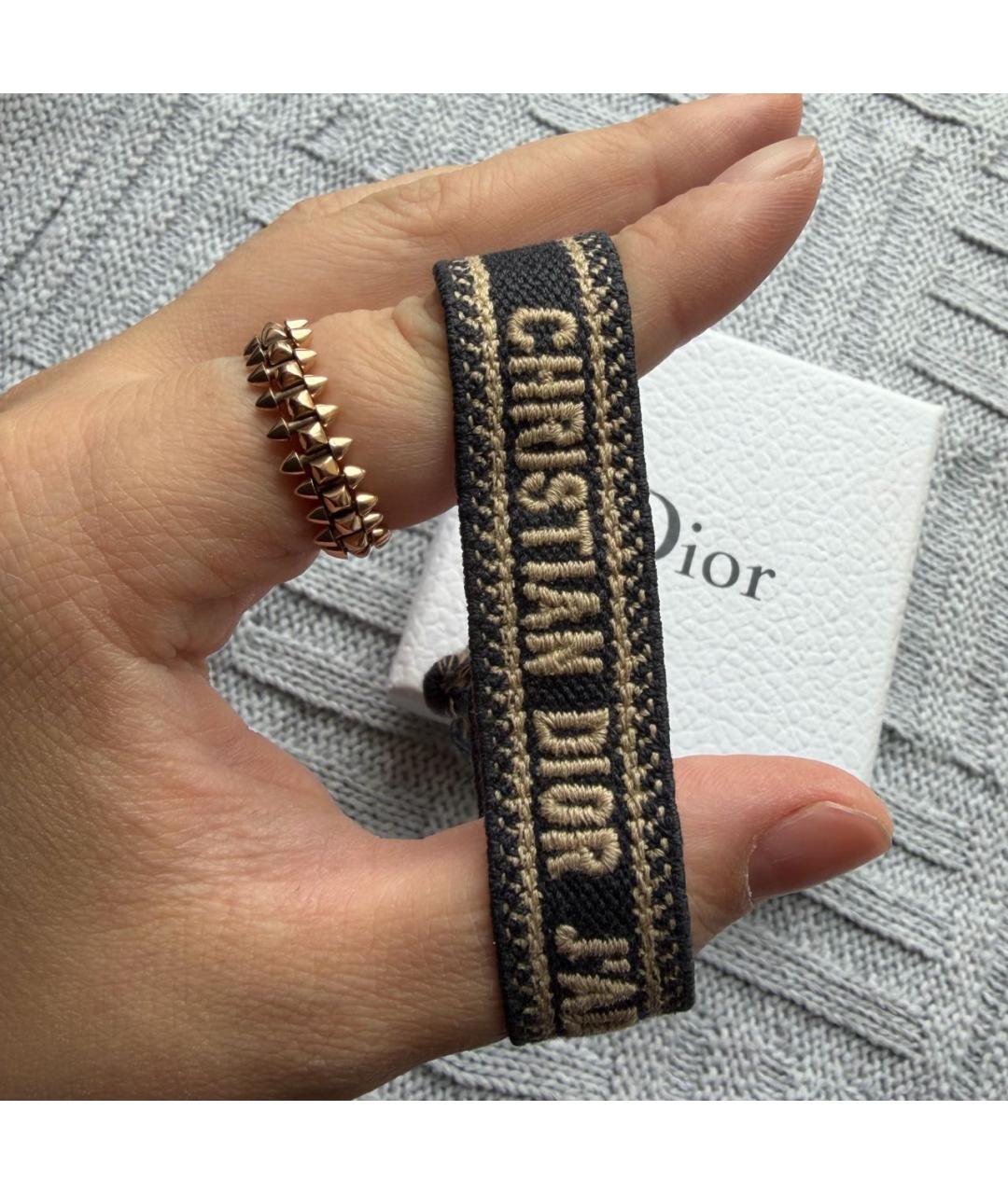 CHRISTIAN DIOR Темно-синий браслет, фото 5