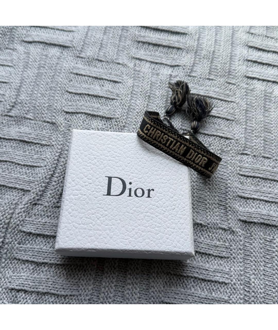 CHRISTIAN DIOR Темно-синий браслет, фото 3