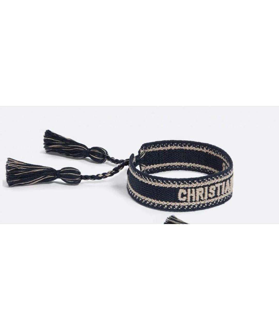 CHRISTIAN DIOR Темно-синий браслет, фото 7