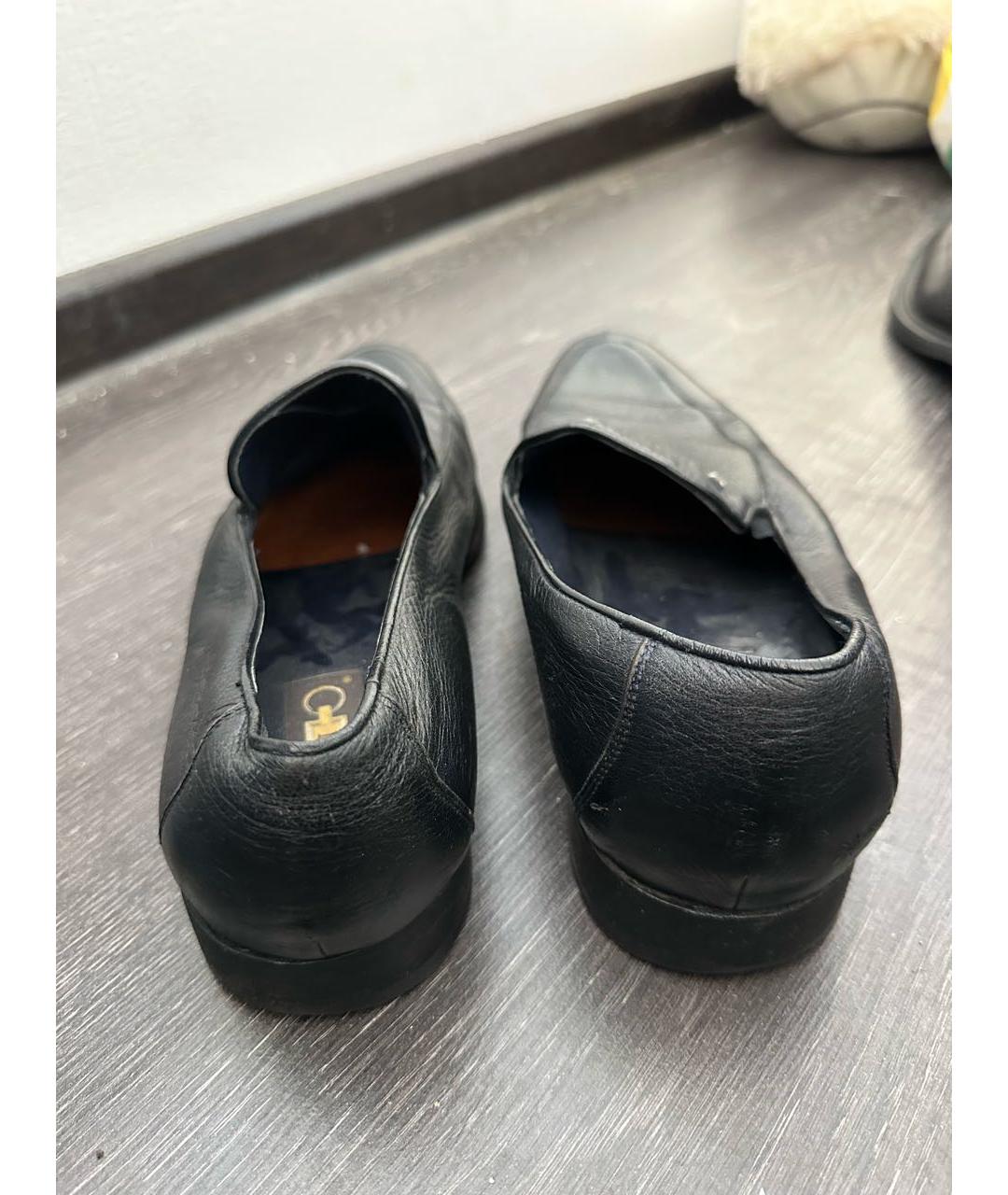 ZILLI Черные кожаные мокасины, фото 4