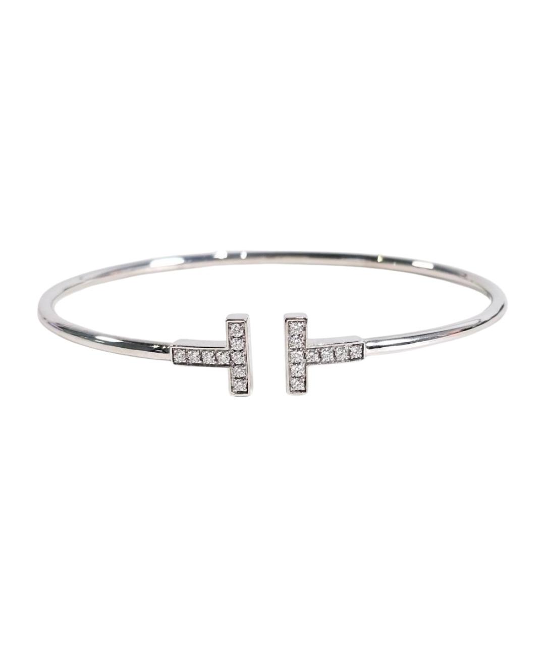 TIFFANY&CO Серебрянный браслет из белого золота, фото 1