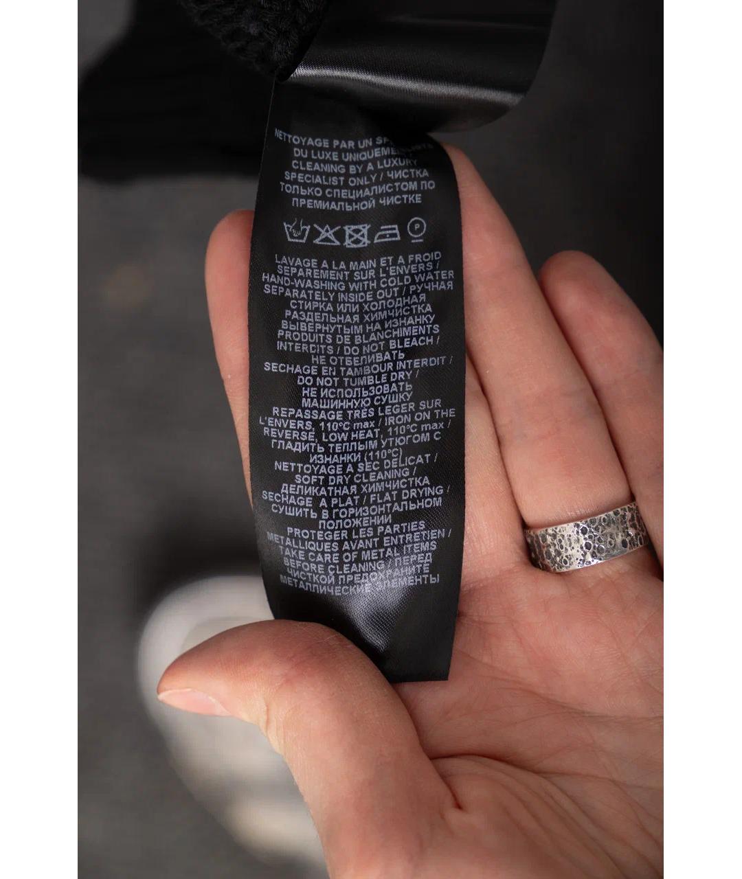 BALMAIN Черный шерстяной кардиган, фото 9