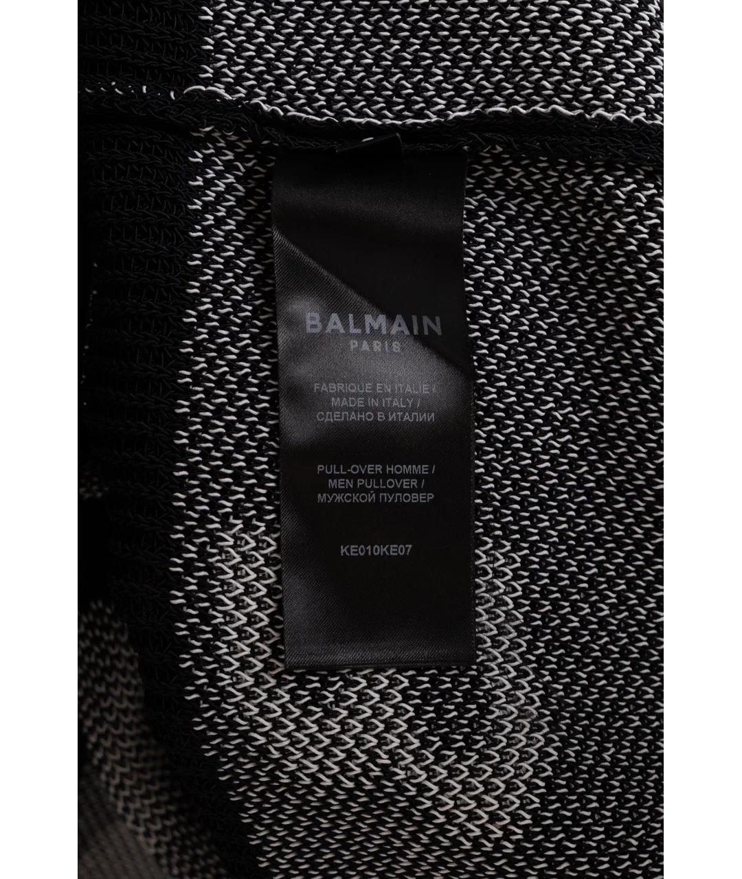 BALMAIN Черный джемпер / свитер, фото 8