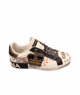 DOLCE&GABBANA Низкие кроссовки / кеды