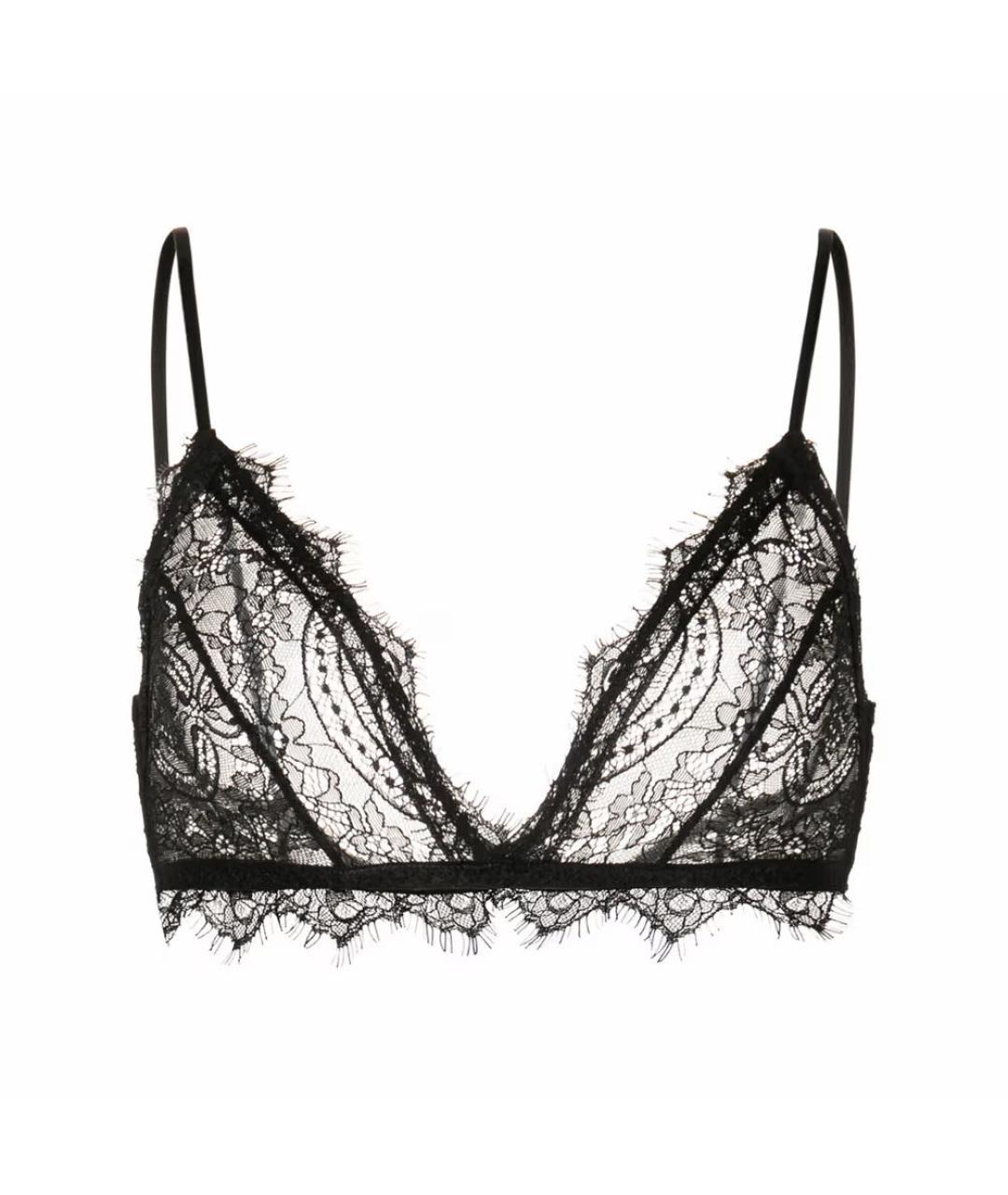ANINE BING Черный бюстгалтеры, фото 1
