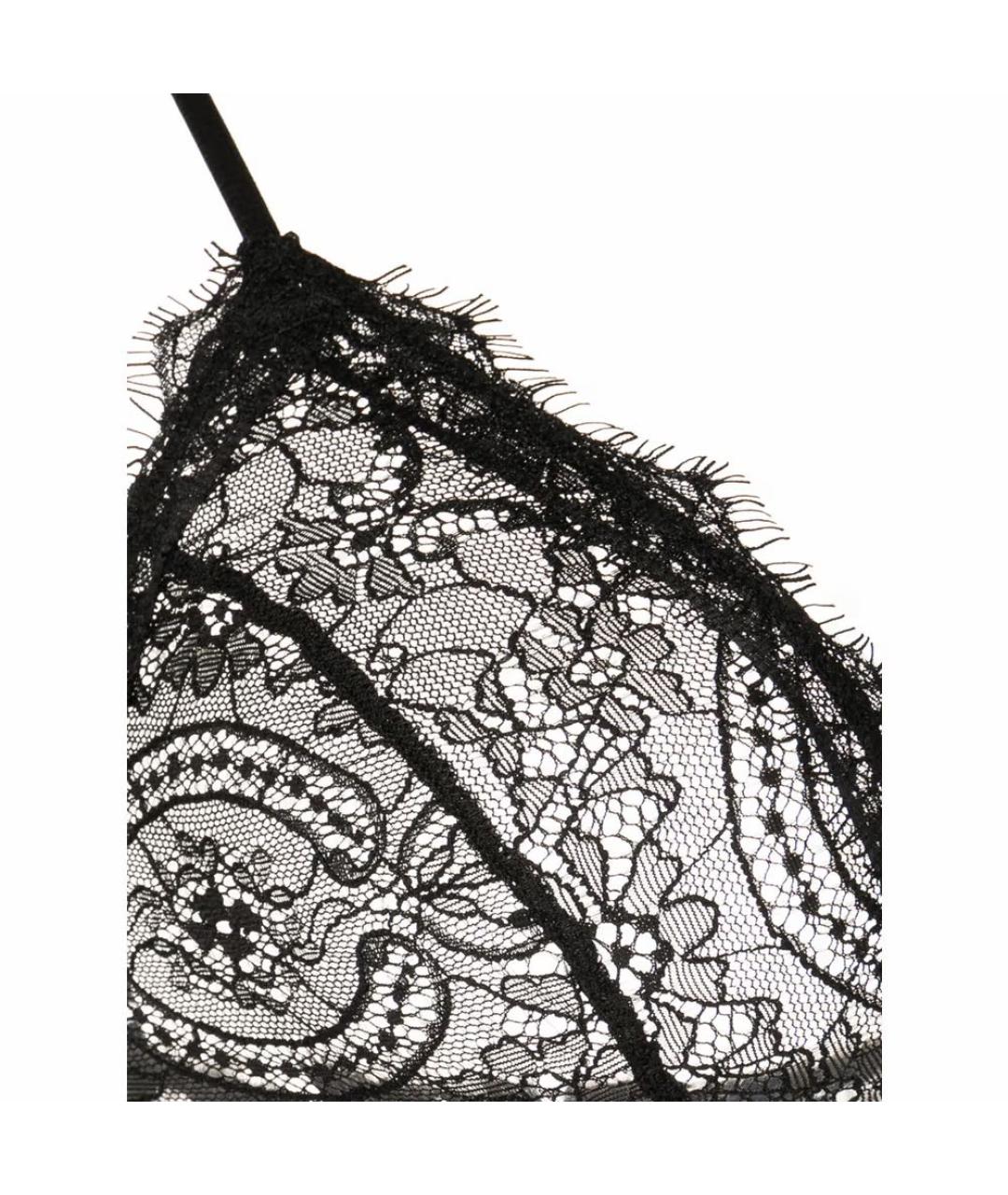 ANINE BING Черный бюстгалтеры, фото 3