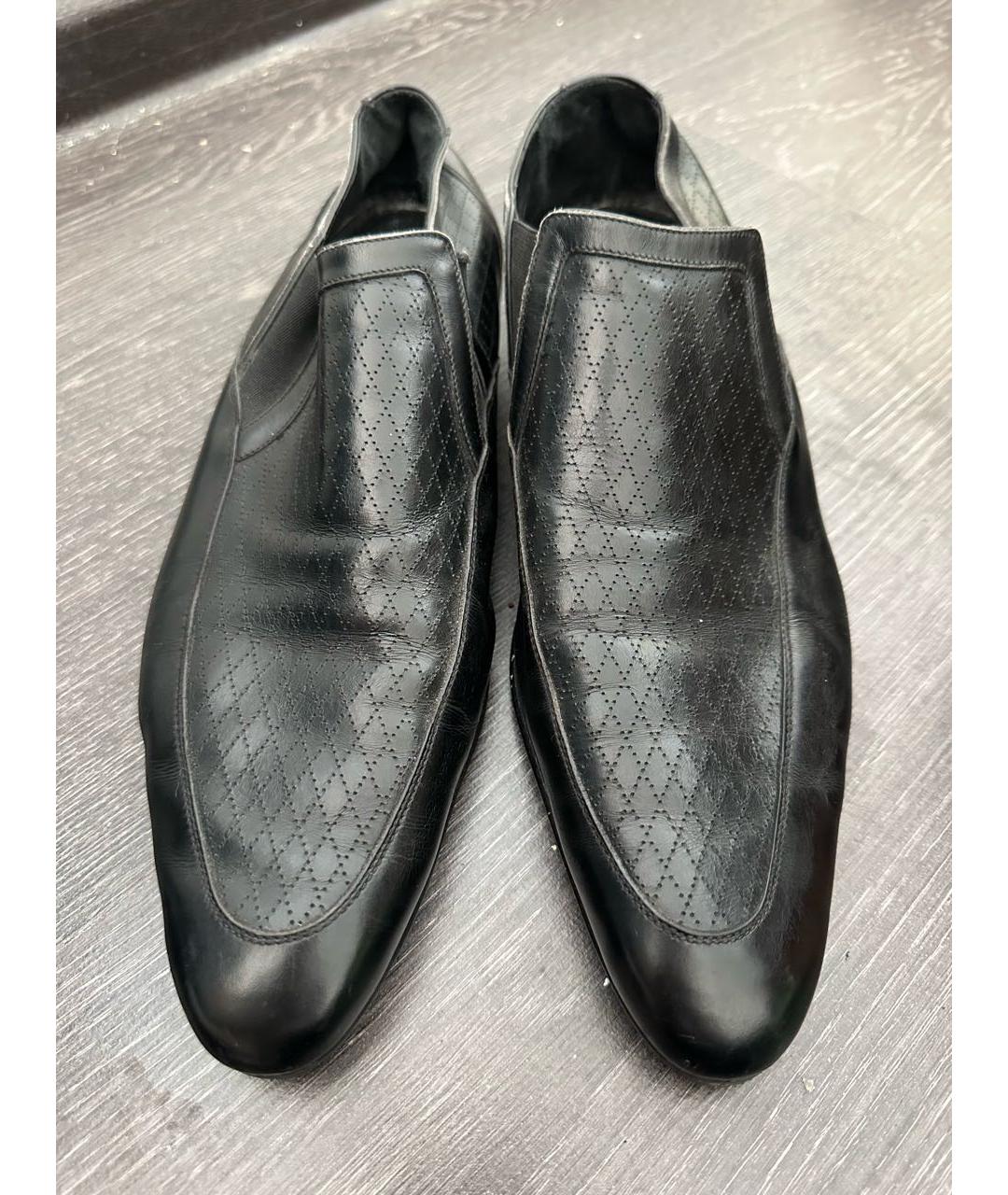 ZILLI Черные кожаные лоферы, фото 2