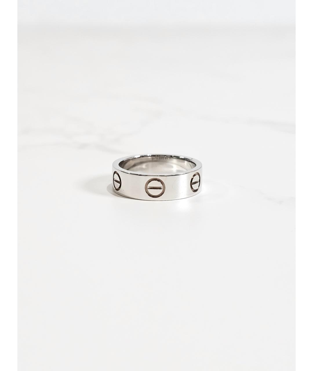 CARTIER Серебряное кольцо из белого золота, фото 3