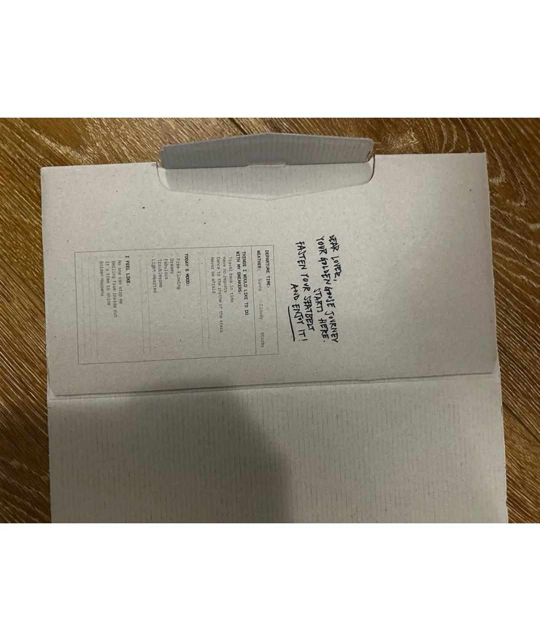 GOLDEN GOOSE DELUXE BRAND Черные кожаные низкие кроссовки / кеды, фото 5