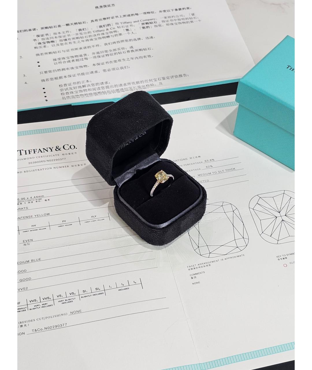 TIFFANY&CO Золотое кольцо из желтого золота, фото 2