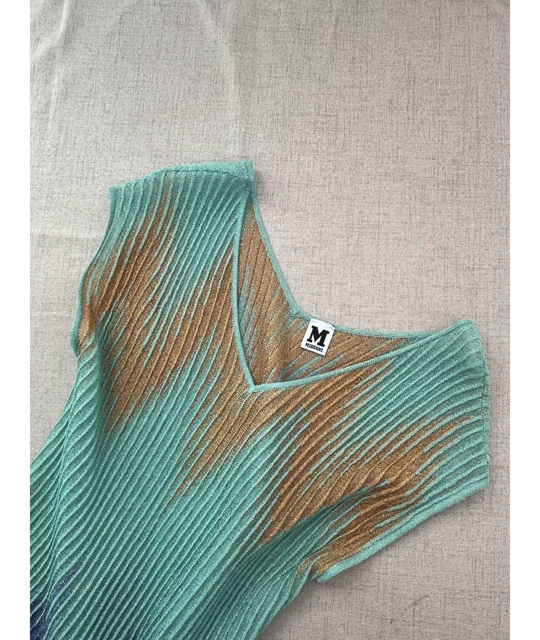 MISSONI Бирюзовое платье, фото 6