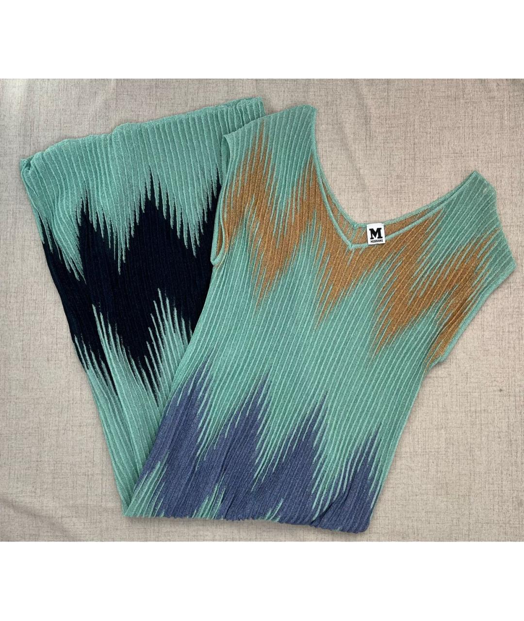 MISSONI Бирюзовое платье, фото 4