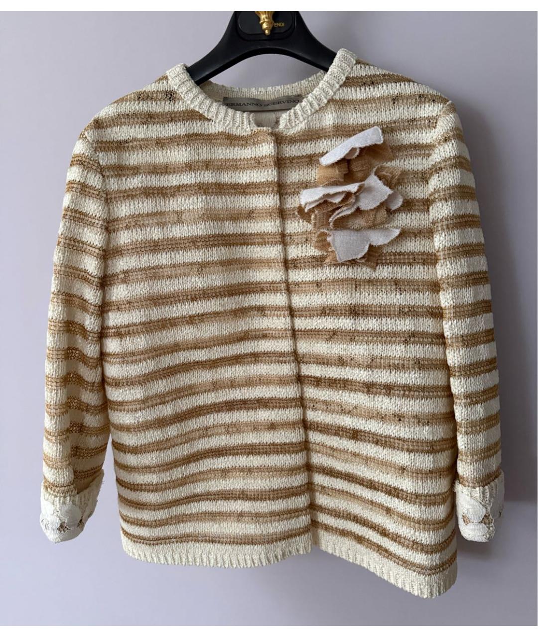 ERMANNO SCERVINO Хлопко-эластановый жакет/пиджак, фото 6