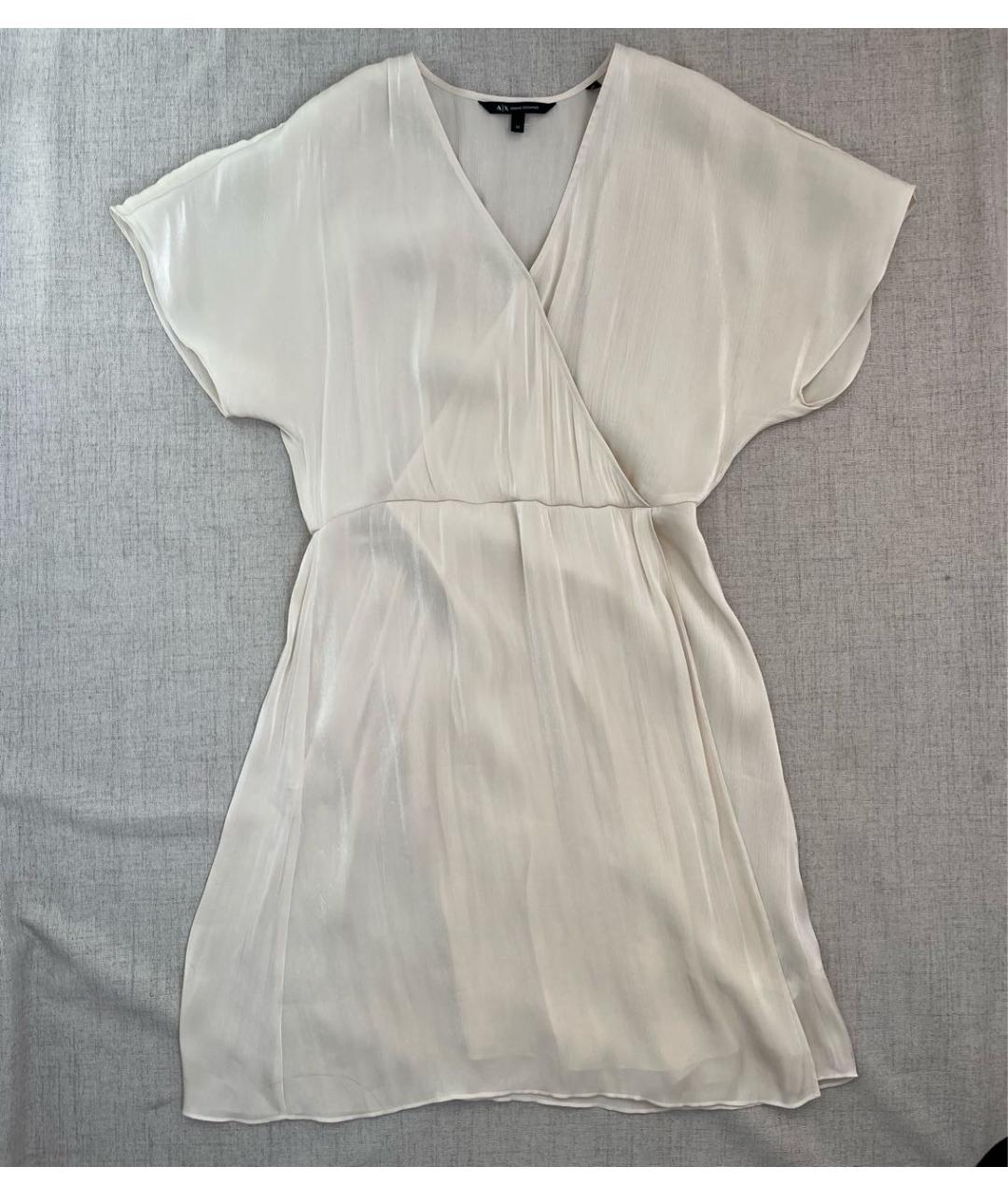 ARMANI EXCHANGE Бежевое платье, фото 9