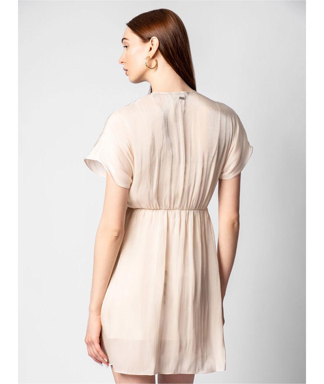 ARMANI EXCHANGE Бежевое платье, фото 8