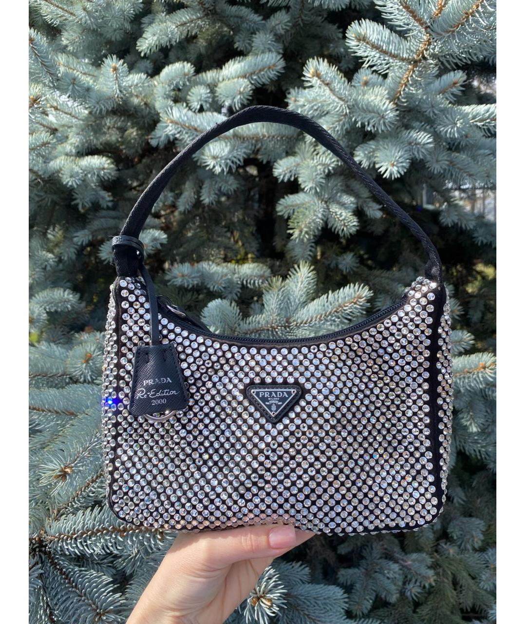 PRADA Черная сумка с короткими ручками, фото 7