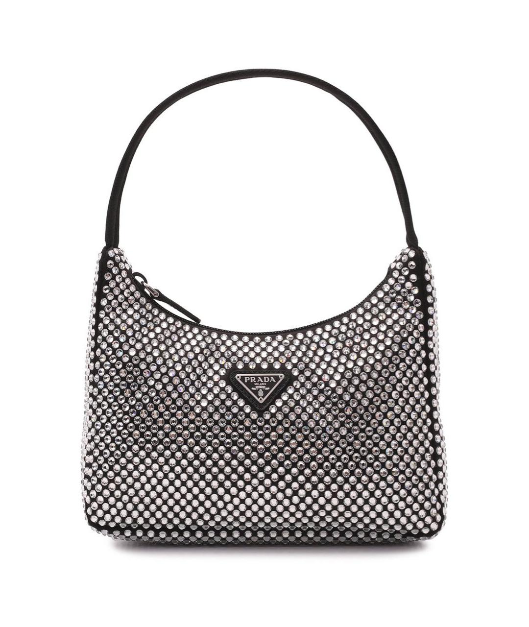 PRADA Черная сумка с короткими ручками, фото 8