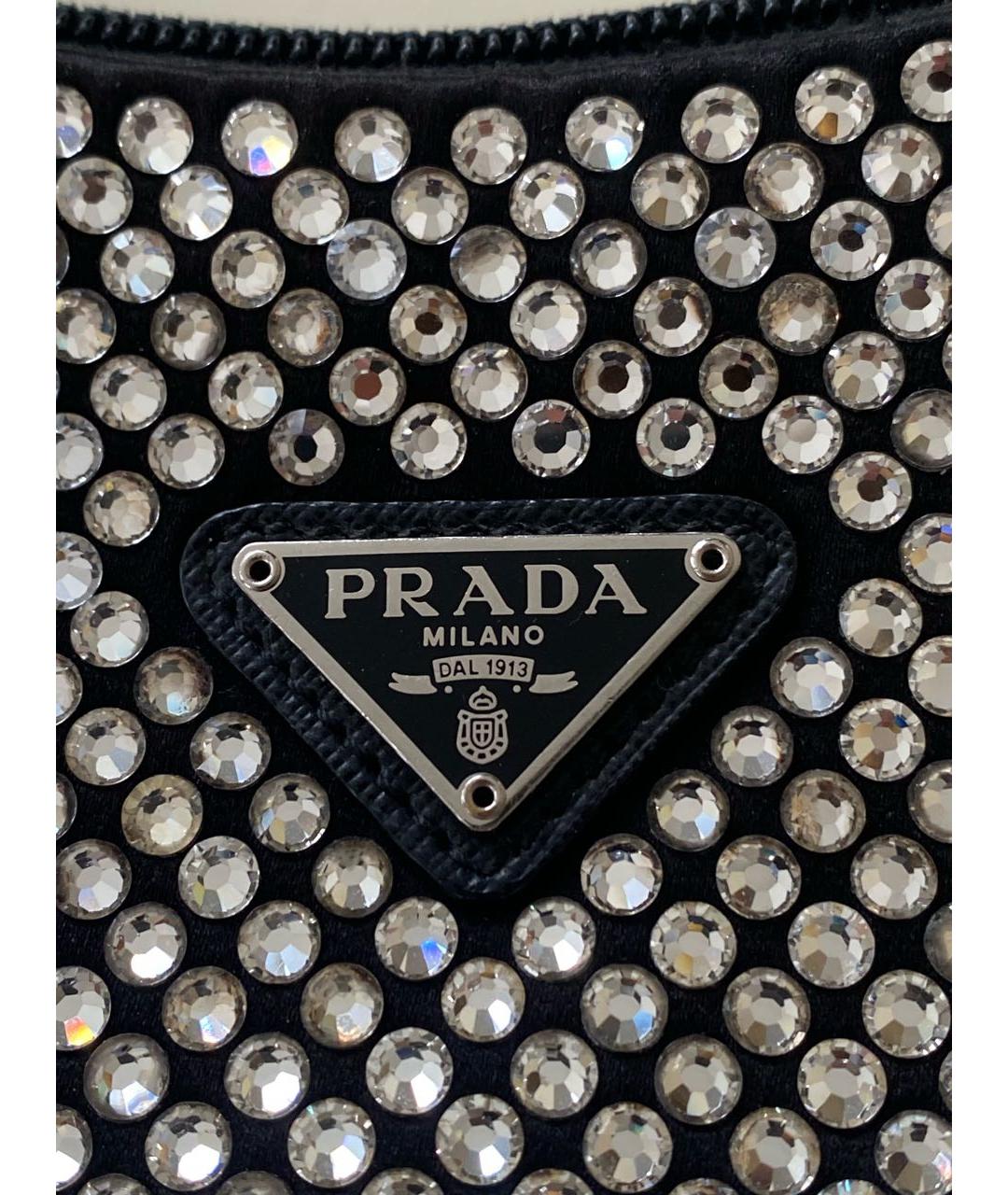 PRADA Черная сумка с короткими ручками, фото 5