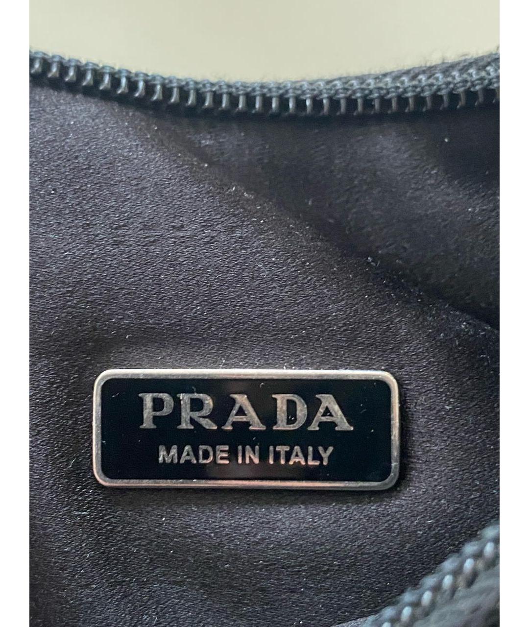 PRADA Черная сумка с короткими ручками, фото 6