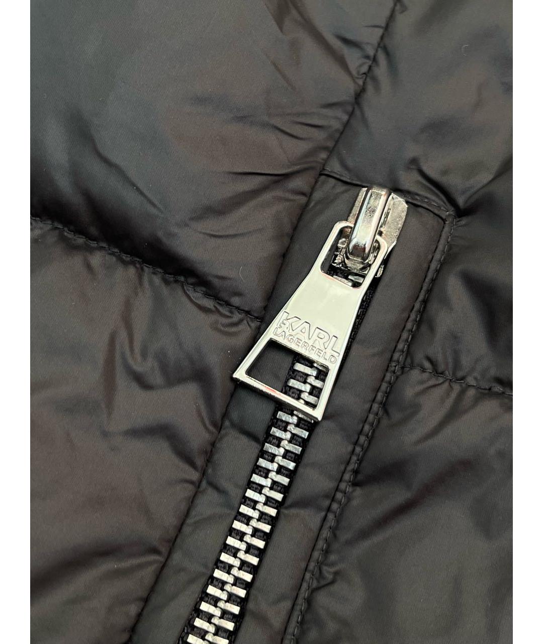 KARL LAGERFELD Черный жилет, фото 3