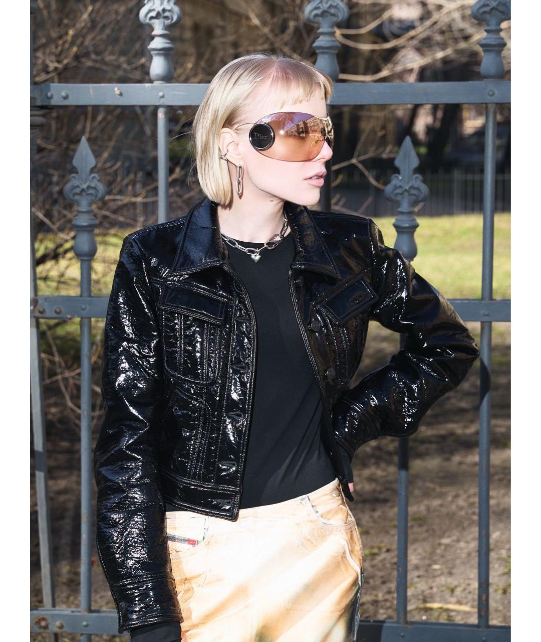 CHRISTIAN DIOR Коричневые солнцезащитные очки, фото 7