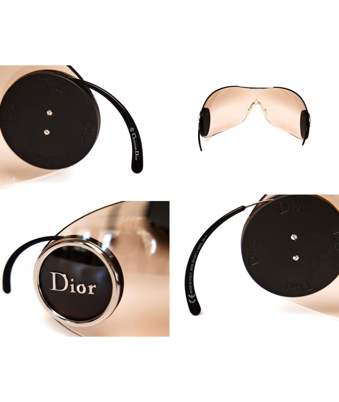 CHRISTIAN DIOR Коричневые солнцезащитные очки, фото 5