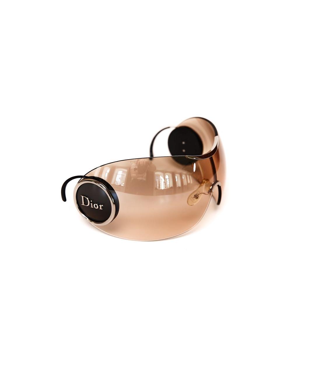 CHRISTIAN DIOR Коричневые солнцезащитные очки, фото 1