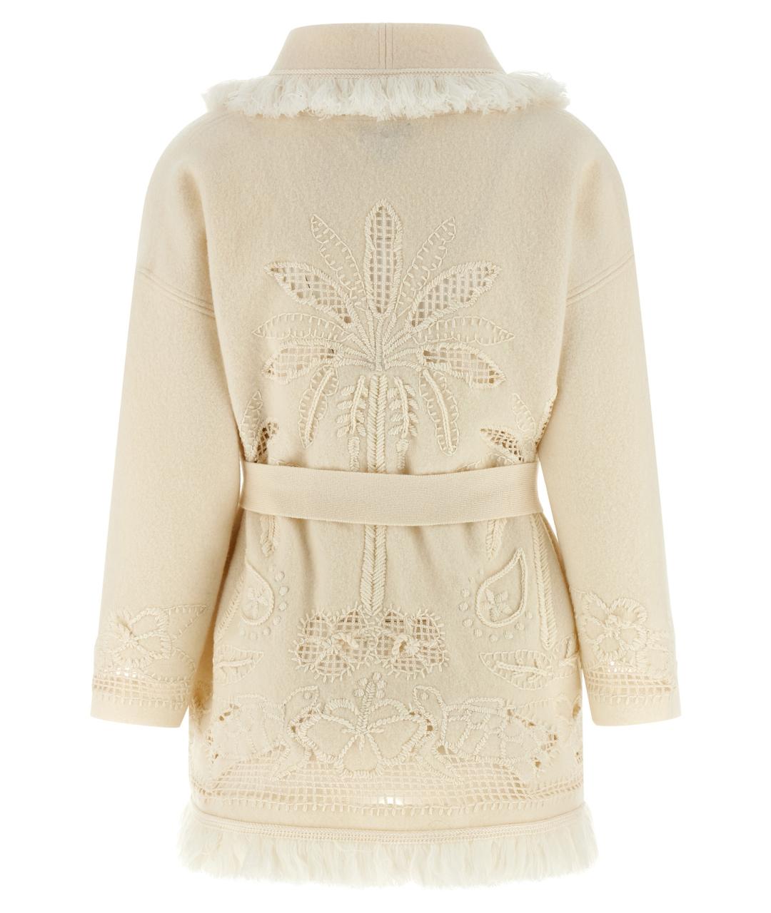 ALANUI Белый шерстяной кардиган, фото 2