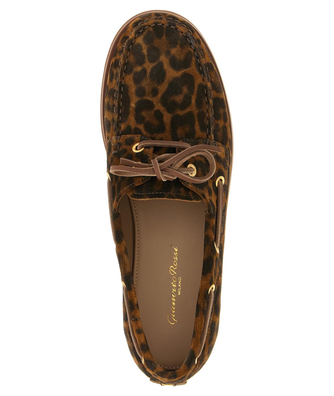 GIANVITO ROSSI Мульти кожаные лоферы, фото 4