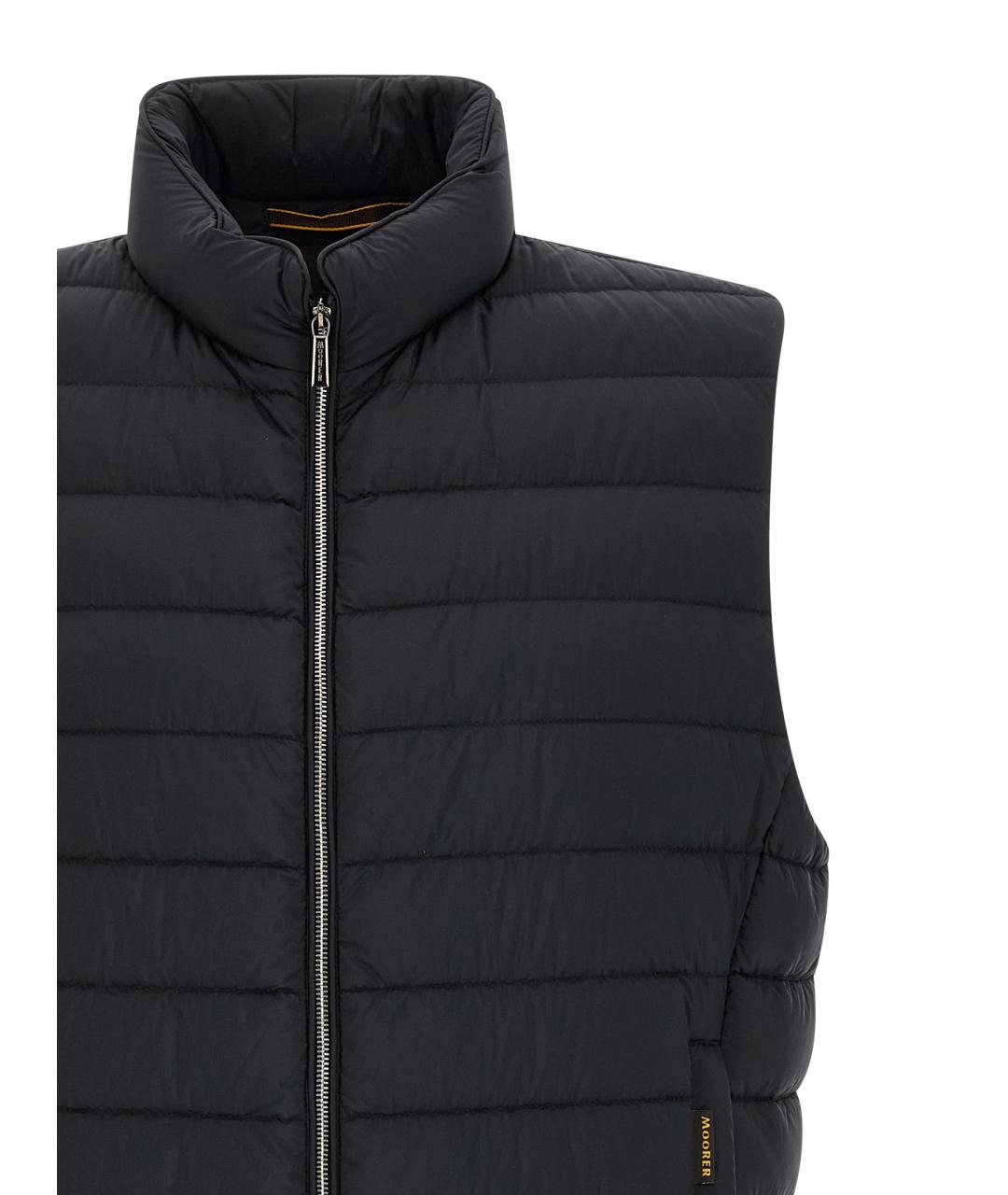 MOORER Темно-синий полиамидовый жилет, фото 3