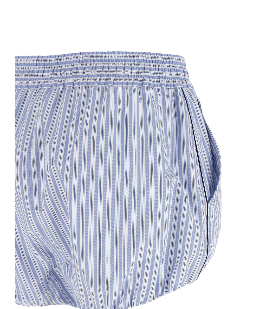 DOLCE&GABBANA Голубые хлопковые шорты, фото 4