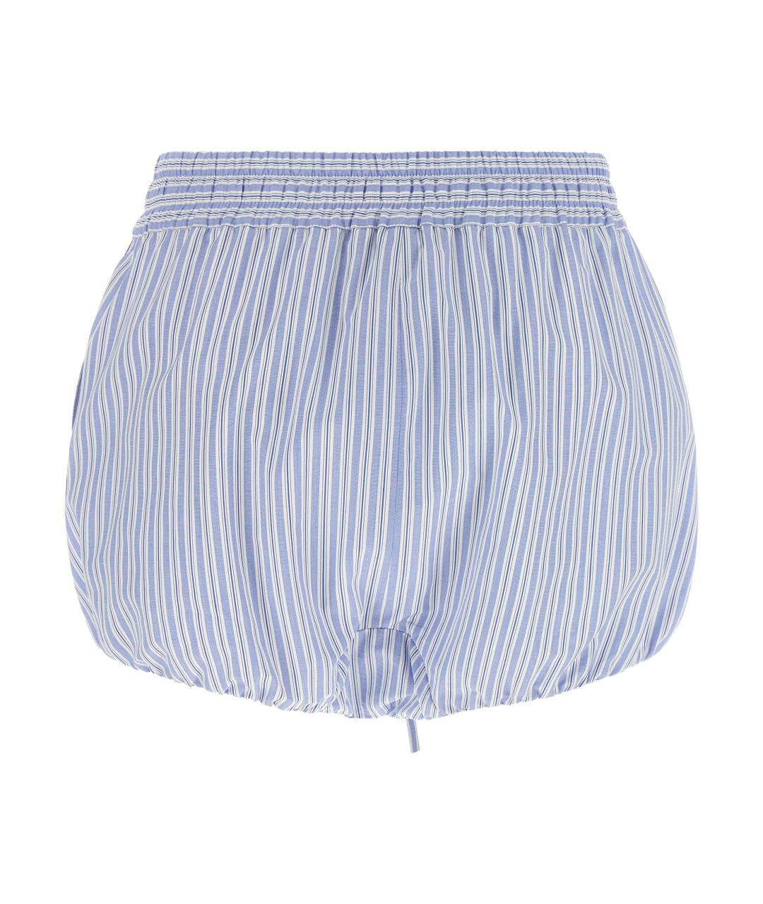 DOLCE&GABBANA Голубые хлопковые шорты, фото 2