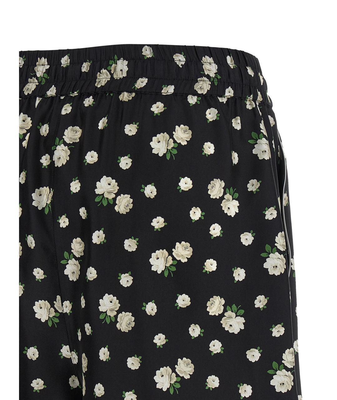 DOLCE&GABBANA Мульти шелковые шорты, фото 5