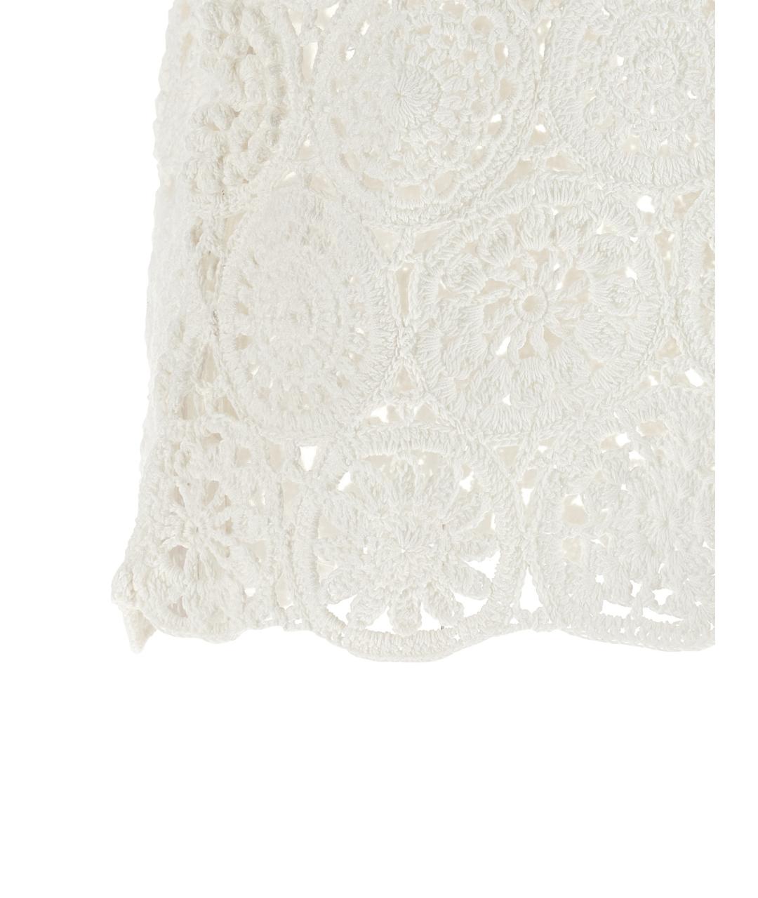 COMME DES GARÇONS Бежевая хлопковая футболка, фото 4