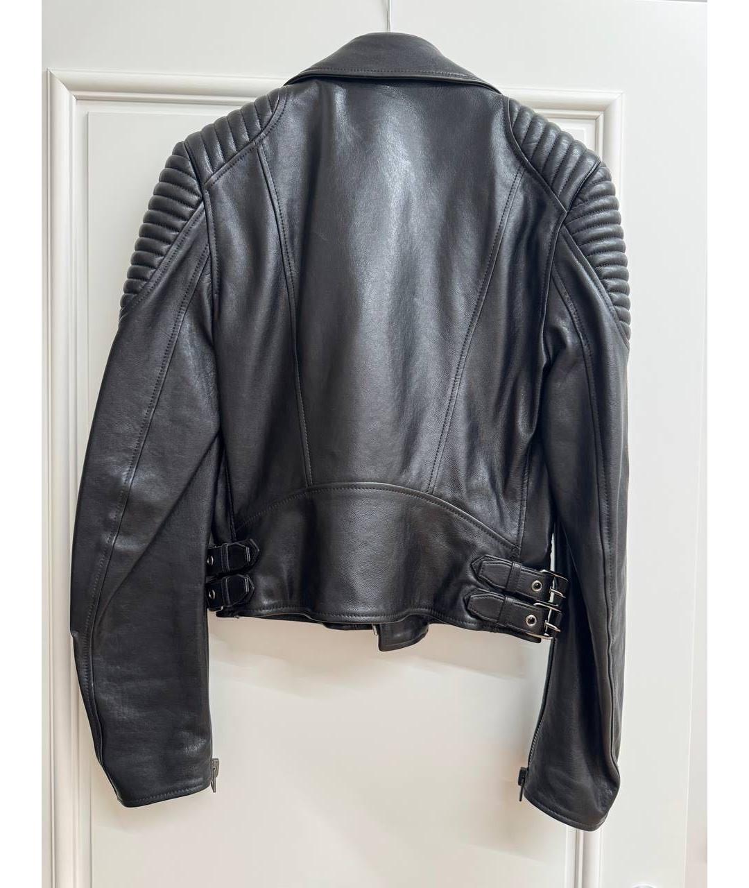 TOM FORD Черная кожаная куртка, фото 2