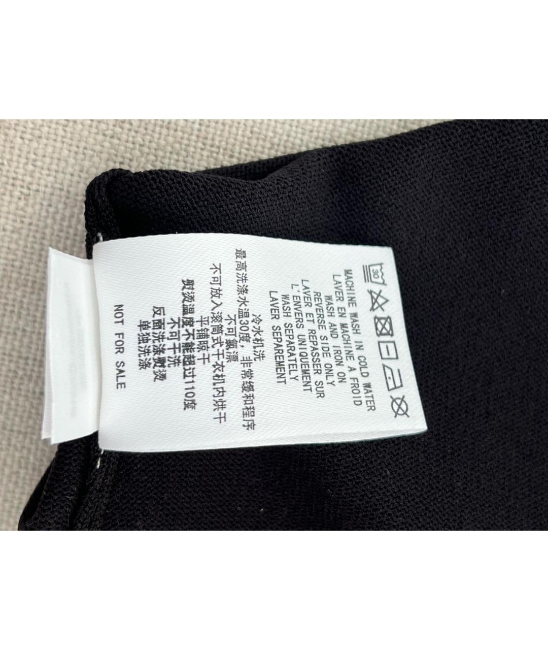 GIVENCHY Черная вискозная футболка, фото 6