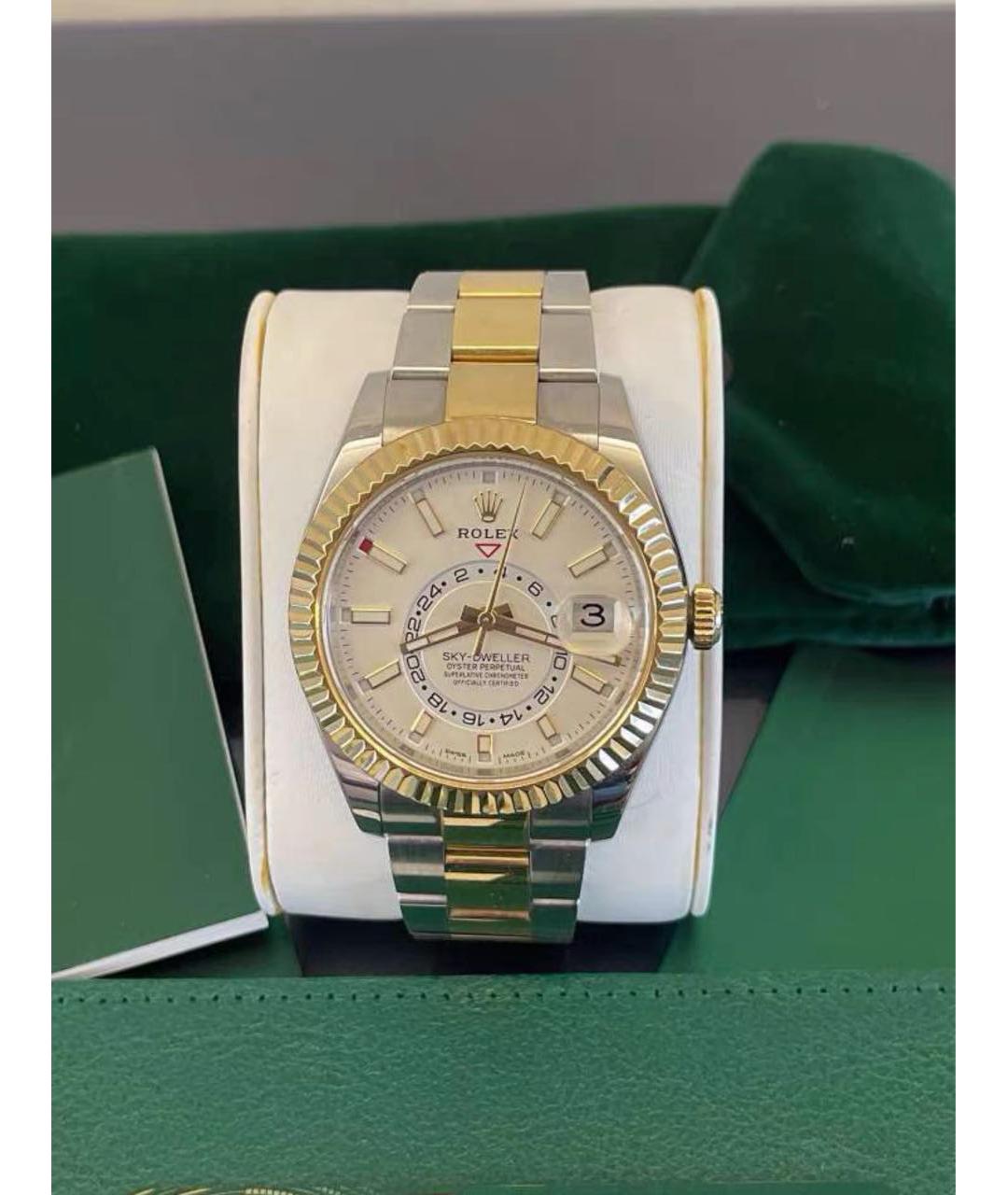 ROLEX Мульти часы из желтого золота, фото 4