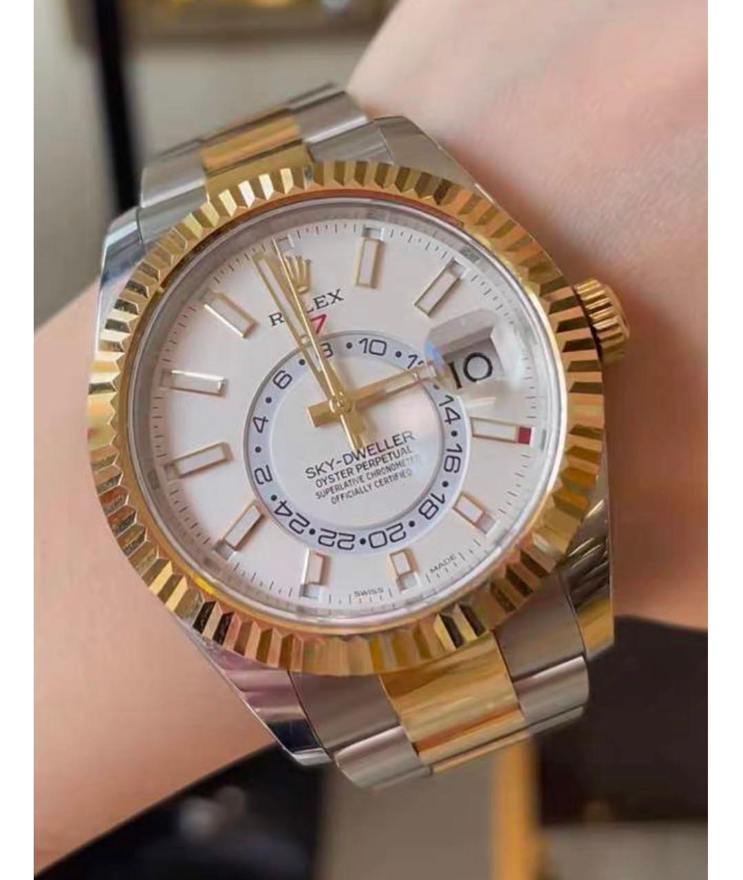 ROLEX Мульти часы из желтого золота, фото 3