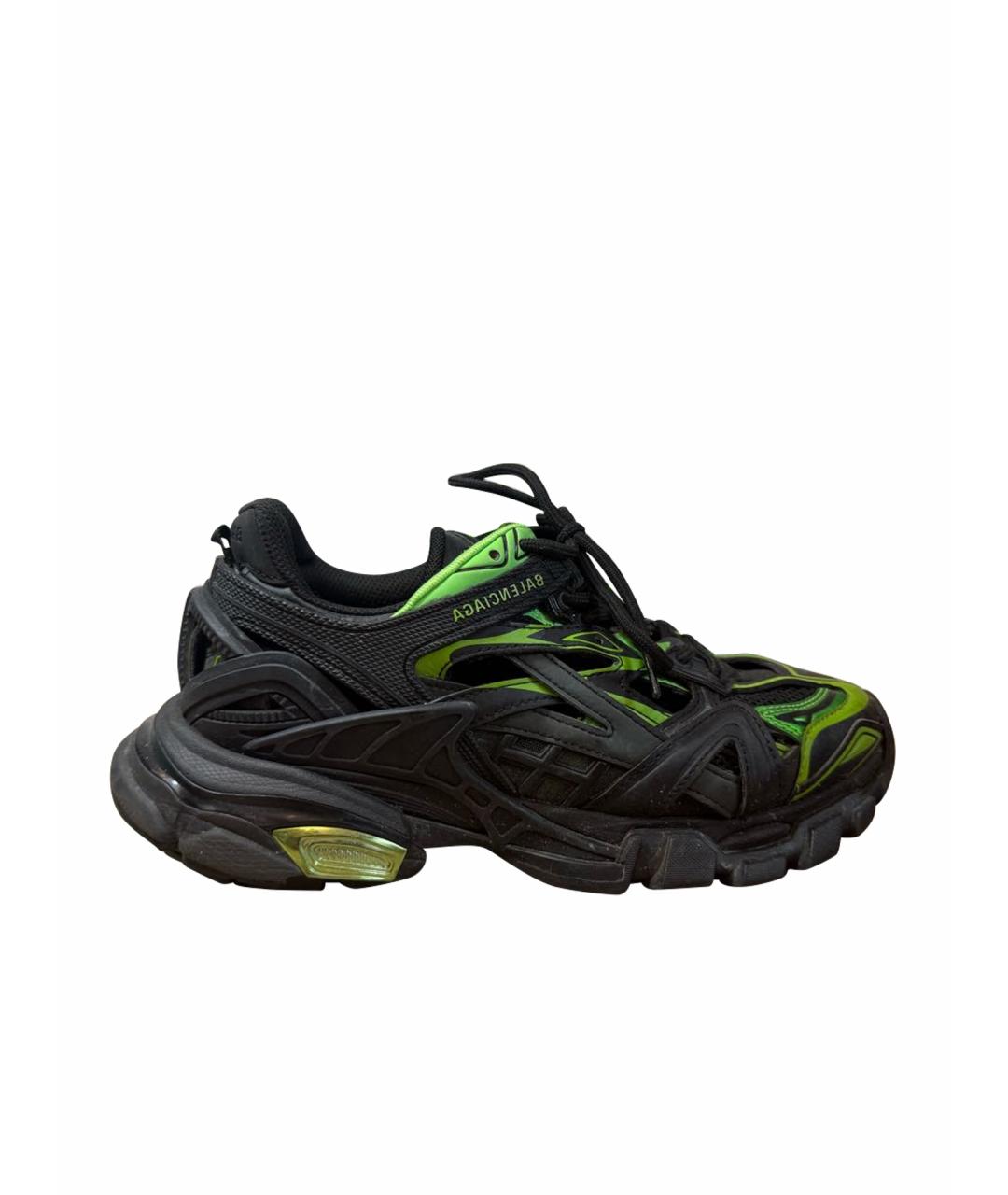 BALENCIAGA Черные текстильные кроссовки, фото 1