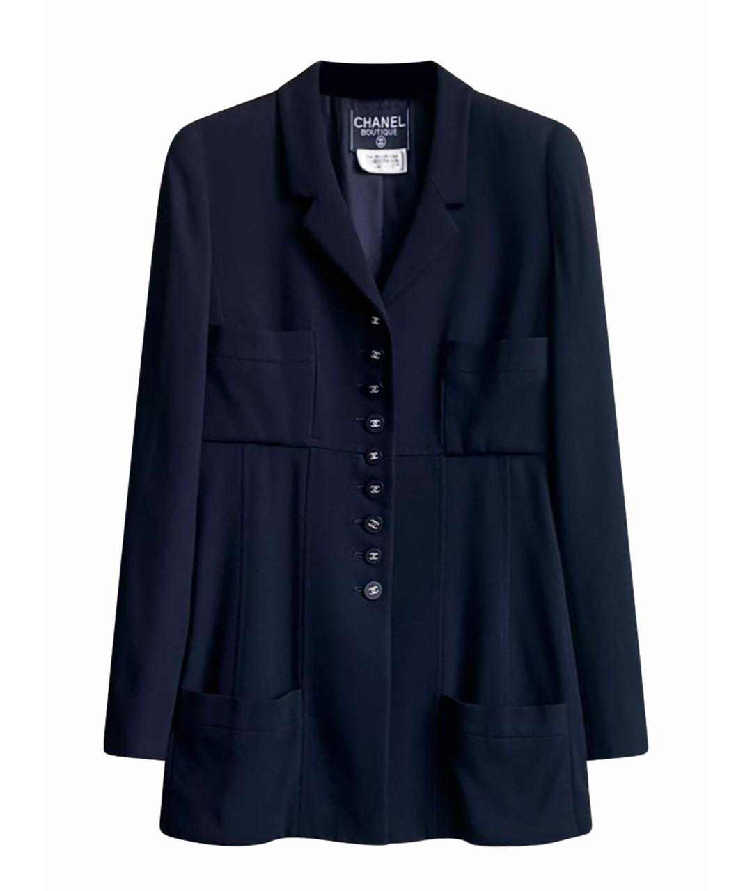 CHANEL Черный жакет/пиджак, фото 1