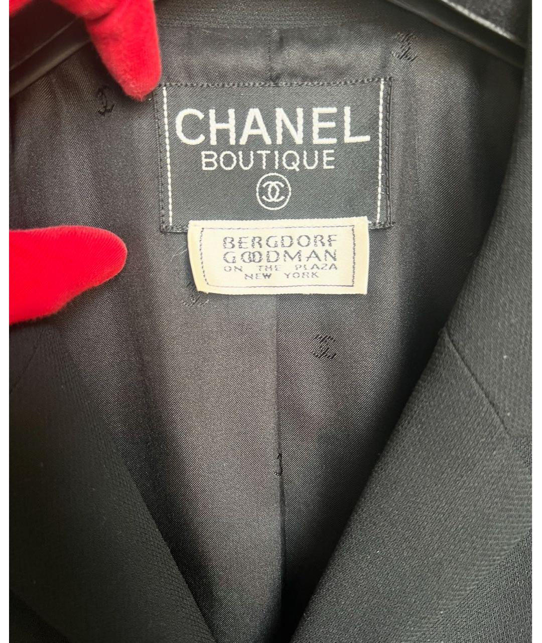 CHANEL Черный жакет/пиджак, фото 7