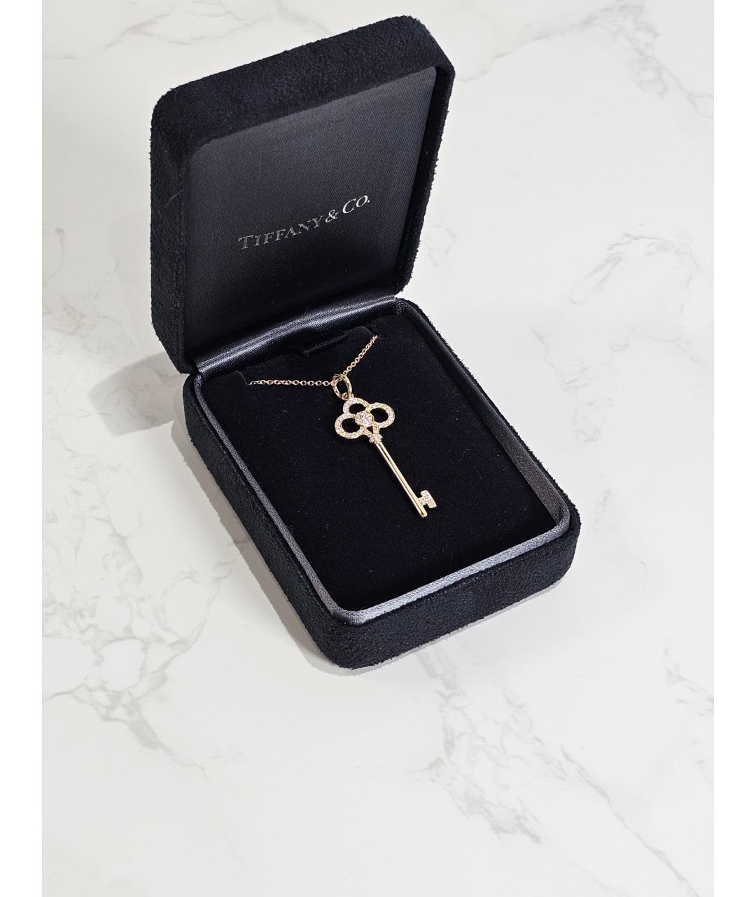 TIFFANY&CO Золотое колье из желтого золота, фото 2