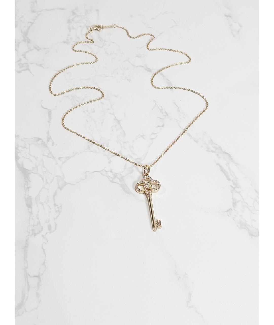 TIFFANY&CO Золотое колье из желтого золота, фото 4