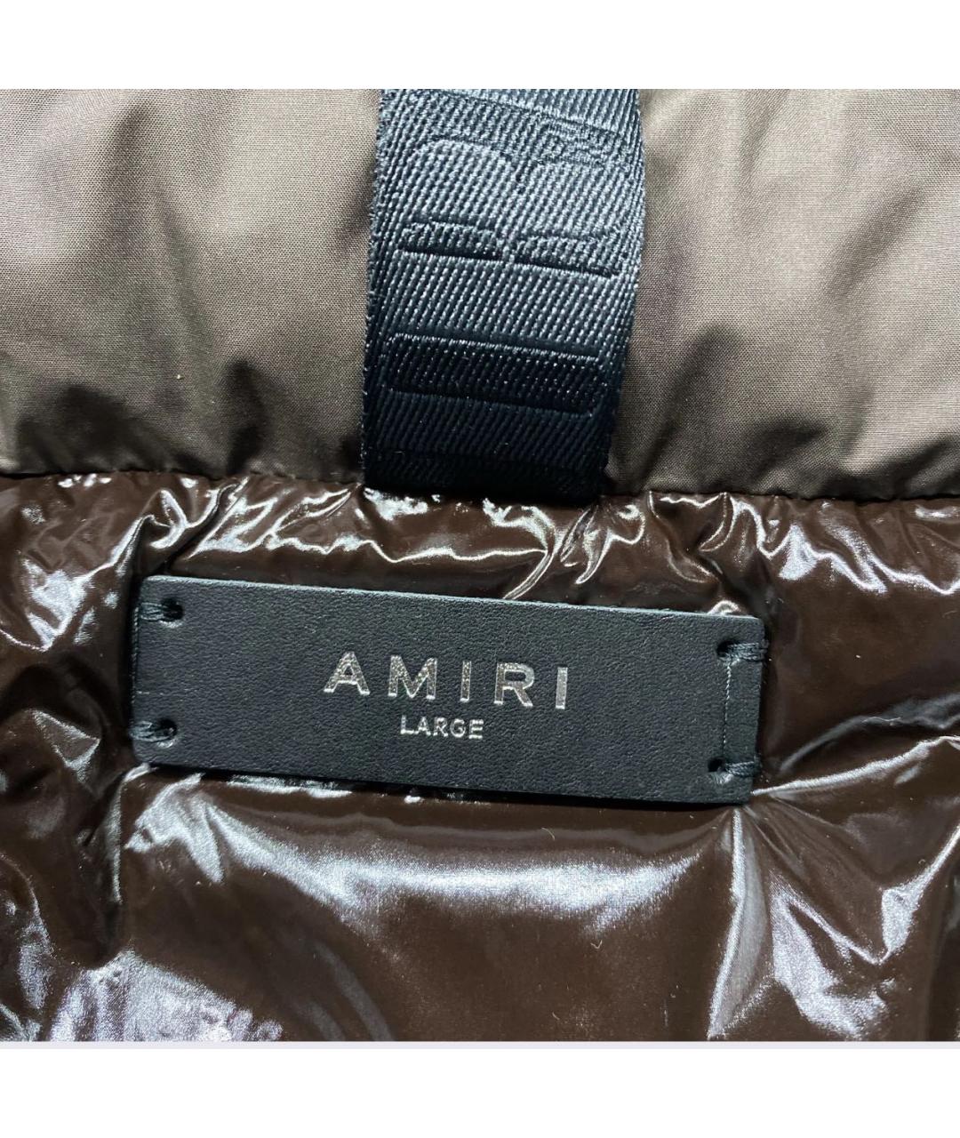 AMIRI Коричневый жилет, фото 4