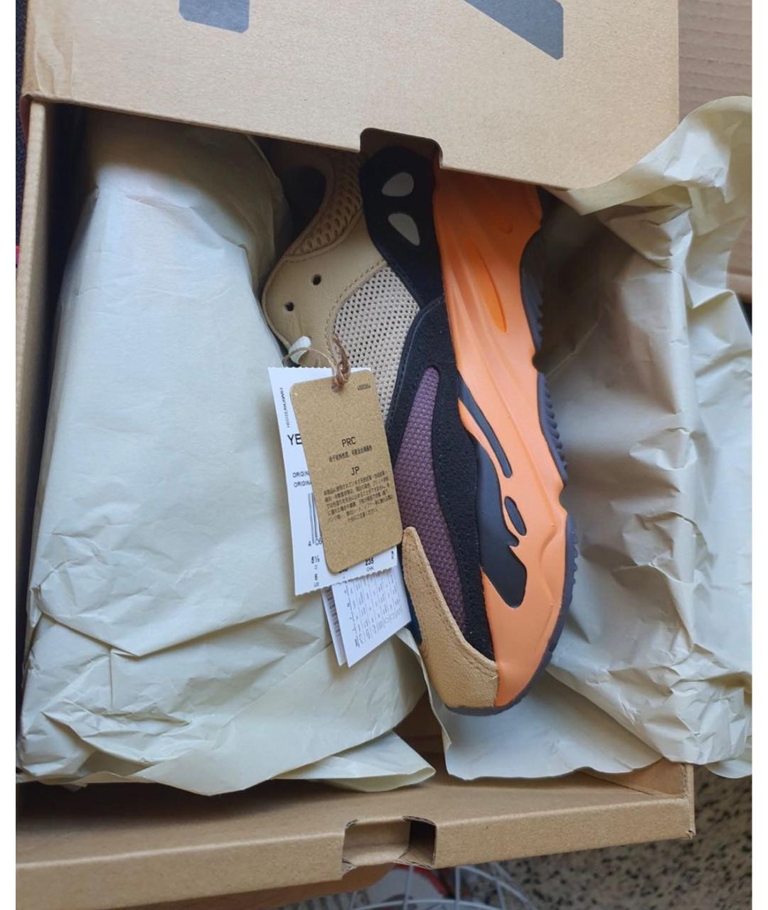 ADIDAS YEEZY Замшевые низкие кроссовки / кеды, фото 5