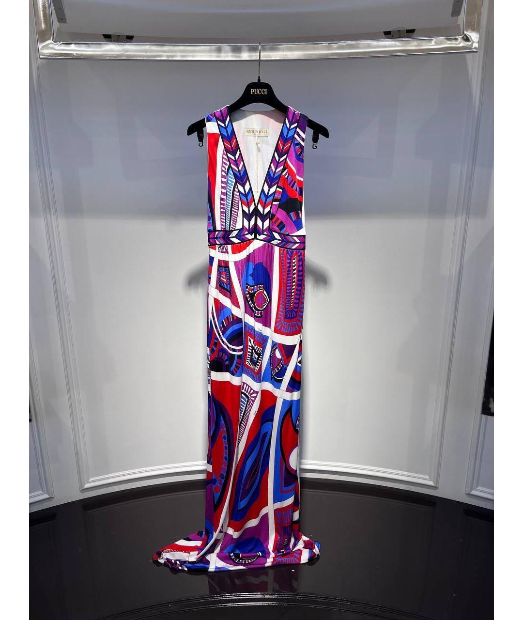 EMILIO PUCCI Мульти повседневное платье, фото 3