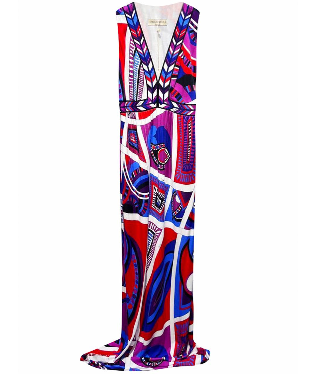 EMILIO PUCCI Мульти повседневное платье, фото 1